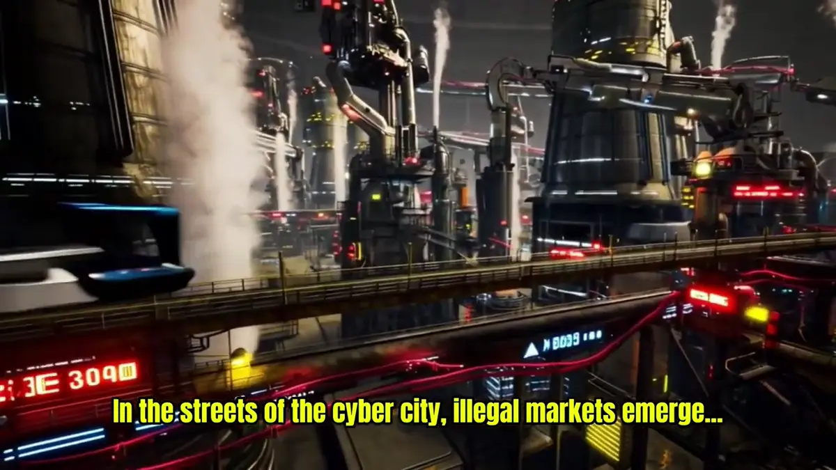 Futuristic city from Cities of the Future: 2300